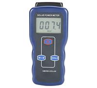 SM206 Medidor de Energía Solar Digital Instrumento de Prueba de Medición de Radiación de Luz Solar, Medidor de Energía Solar, Detector de Radiación Solar,Medidor de Radiación Solar