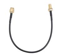 SMA Cable Femenino Femenino RG174 Extensión de Antena Bajo Pérdida de 15 Cm de Oro Chapado en Oro para la Conexión