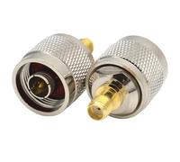 SMA macho hembra a RP SMA N BNC UHF PL259 SO239 TNC adaptador de cobre y latón convertidor de conector Coaxial RF recto(SMAK-NJ)
