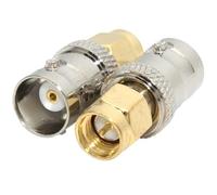 SMA macho hembra a RP SMA N BNC UHF PL259 SO239 TNC adaptador de cobre y latón convertidor de conector Coaxial RF recto(SMAJ-BNCK)