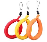 SmaAcc Flotador impermeable para cámara subacuática GoPro 9, 8, 7, 6, 5, Galaxy S20, Nikon Z50, Z6, Z5, D6, Canon, Canon EOS R5, R6, M200, Panasonic LUMIX S1, Sony/Pentax (amarillo, rojo, naranja)