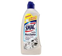 Smac - Crema brilla acero, con barrera protectora, sgrassa a fondo, Fa Brillare a largo - 500 ml