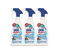 Smac Express - Desengrasador universal, limpiador en aerosol multisuperficie con acción desengrasante y tecnología Zero Aloni, 650 ml x 3 unidades