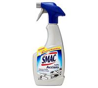 Smac - Spray brilla acero, con barrera protectora, sgrassa a fondo, Fa Brillare a largo - 12 unidades de 500 ml [6 L]