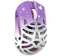 SMACKAPE WLMOUSE Beast X Miao - Ratón ultraligero para juegos de aleación de magnesio de 31 g con sensor PAW3950HS, tema de pata de gato, mouse para juegos de mano pequeña con tasa de sondeo de 8K