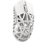 SMACKAPE WLMOUSE Beast X Pro - Ratón ultraligero para juegos de magnesio de 39 g, sensor HS PAW3950, tasa de sondeo de 8K, 30000 DPI, interruptores OM y TTC, paneles laterales personalizables. (blanco