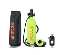SMACO Botella de Buceo Equipo de Respiración Subacuática Tanque de Oxígeno de Buceo Respiración Bajo el Agua (No Más de 16ft) Equipo de Buceo Cilindro de Oxígeno de Buceo Serie S400Plus