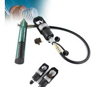 smafoseedding Herramienta para Partir Tuercas con Bomba Manual, Partidor De Tuercas Hidráulico (12 Toneladas/16 Toneladas), Recorrido De 17/20 Mm, con Hoja Grande/Pequeña + Bomba Manual FYP-24