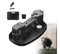 smafoseedding Herramienta Portátil De Instalación De Azulejos, Elevador Eléctrico De Ventosa De Vacío (2 Baterías De Litio) - Manómetro Electrónico + Función De Bomba De Encendido/Apagado Automático