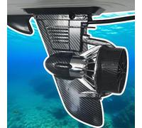 smafoseedding Kit De Propulsor De Aleta con Motor Eléctrico De Sup De 160 W: Convierte Tu Tabla De Paddle Surf En Un Kayak con Velocidad De 3 A 6 Km/H, Alcance De 20 Km Y Peso Ligero De 6 Kg.