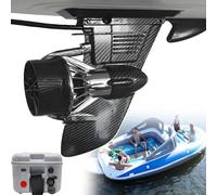 smafoseedding Kit De Propulsor Submarino De Aleta Eléctrica De Conversión Sin Esfuerzo: Aleta De Propulsor Submarino De 160 W con Control Remoto De 5 M, Alcance De 20 Km, Velocidad De 3 A 6 Km/H