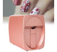 smafoseedding Máquina Impresora De Uñas 3D, Dispositivo Móvil para Pintar Uñas, Tiempo De Dibujo: 25-30 S, Adecuado para Uso Doméstico Y Estudios De Salón De Uñas, Fácil De Usar,Gold