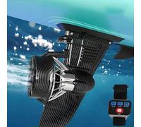 smafoseedding Nueva Aleta De Hidroala Recargable para Tabla De Surf, Aleta Eléctrica para Tabla De Surf De Remo, Kit De Propulsor Remoto para Tablas De Surf Y Sup, Aleta con Motor para Tabla De Remo.