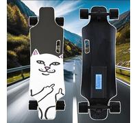 smafoseedding Patineta Eléctrica Todoterreno Profesional,Cruiser Eléctrica Sin Escobillas De 350 W con Control Remoto De 4 Velocidades,15% De Pendiente,Alcance De 25 Km/15,6 mph Y 15 Km/9,4 Mi TypeC