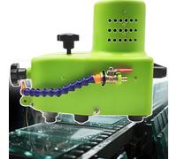 smafoseedding Pulidora De Cantos De Vidrio Eléctrica De 800 W Y 8000 RPM, Rectificadora De Cantos Biselados Rectos Y Redondos, para Acrílico, Mármol Y Cerámica. 12mm
