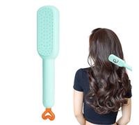smai Cepillo de pelo autolimpiante, cepillo de masaje con cerdas retráctiles, herramienta de peinado para todo tipo de cabello, cepillo de pelo de fácil mantenimiento para hombres y mujeres