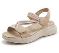 SMajong Sandalias Deportivas para Mujer Sandalias Playa Antideslizante Sandals Ortopedicas Comodos Verano Zapatillas Trekking Ajustables Beige 37 EU