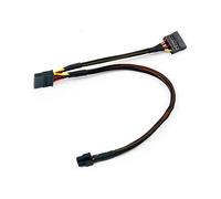 Small 6P to Splitter 15P SATA Power Cable Cord for Vostro