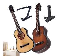 Small Acoustic, Reliable Desktop Musical Station, 3.94 Inches Portable with Smooth Feature, Heavy Duty Timber Piece, Realistic Scale with Sl esign, Interior Decor for Bedroom and Party