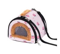 Small Animal Carrier Bag - Impermeable Winter Travel Pouch, Soft Warm Portable Cage Alternative for Hedgehog, Chinchilla, Guinea Pig, Leopard Gecko, Reptil and Small Pets, 7,87 x 7,87 pulgadas