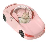 Small Animal Exercise Ball - Clear Rolling Toy Wheel for Hamster Gerbil Mouse, Lightweight Sturdy Play Sphere | Pet Activity Car for Dwarf Hamsters Ferrets Mice Guinea Pigs Indoor Outdoor Fun