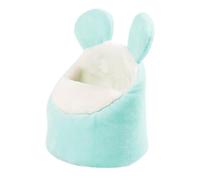 Small Animal Fleece Pouch - Sugar Glider Carrier for Sleep Play | Hanging or Wearable Pet Sack, Soft Bed for Ferrets, Hamsters, Hedgehogs, Birds, and Pocket Pets, Easy to Clean 7.48x6.69x5.51 in