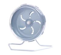 Small Animal Running Wheel - Quiet Exercise Spinner, Chinchilla Activity Toy, Cage Training Accessory | Gerbil Mouse Hedgehog Habitat Fitness Equipment Enrichment Play Tool