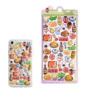 Small Animal Stickers, 3d Relief Pvc Decals with Adorable Design, Mini Cat Stickers for Wall Art, Waterproof Coating, Easy Peel Feature, Craft Tool, Decorative Accessory for Notebook Tablet Luggage