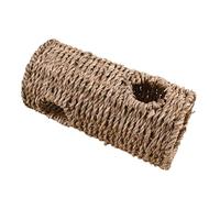 Small Animal Tunnel, Dwarf Hamster Chew-Resistant Toy, Interactive Safe Ejercise Tube, Durable Paper Rope Iron Wire, Cage Enrichment for Small Pet Indoor Activity Fun