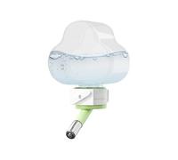 Small Animal Water Bottle Dispenser, Bunny Hamster Water Container Feeder, Leakproof Hanging Pet Hydration Distributor, Transparent Design, Sturdy Build, for Crates, Cages, Stores, and Home Use