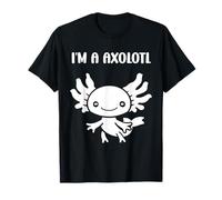 Small animals axolotl funny minimalist simple i'm a axolotl Camiseta
