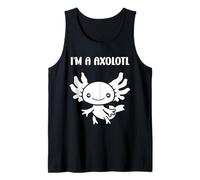 Small animals axolotl funny minimalist simple i'm a axolotl Camiseta sin Mangas