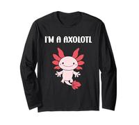 Small animals axolotl funny minimalist simple i'm a axolotl Manga Larga
