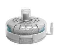 Small Aquarium Filter, Fish Tank Aerator Pump, Efficient 3.15x3.15x2.17 Inches, Quiet Energy-Saving Motor, Ideal for Breeding Shrimp Saltwater Freshwater Turtle Terrariums