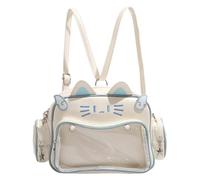 Small backpackFor Women - Multi-Compartment Funny Carry - Girls Lightweight backpackSchool Bag | Adorable Cat Design And Healing Cute Look To Lift Spirits And Showcase A Fun Personality On School D