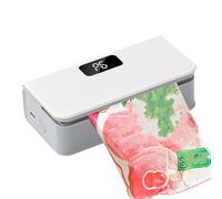 Small Bag Sealer, Chip Bag Sealer And Cutter, Compact Vacuum Seal with Fridge Magnet, 6 Speed Intelligent Temperature Control, Kitchen Sealing and Cutting Tool, Food Storage Seal for Snacks Chips