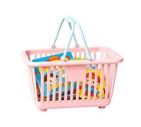 Small Basket - PP, Storage Bin With Handles | Portable Organizer Basket For Kids Toys, Snacks, Desk, Bathroom, Dorm, Kitchen, Pantry, Shopping, Home Use