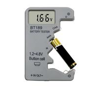Small Battery Checker Tester - 3.62x2.48x0.55 Inches Battery Level Tester | High-Precision Portable Analyzer Energy-Saving Meter Monitor Gauge for Watch Rc Printer | Electrical Monitoring Instrument