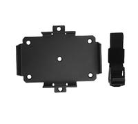 Small Battery Tray, Aluminum Alloy Construction Boat Mount Adjustable Strapping Strap Battery Holder for 12v and 6v Batteries Boats, Atvs, Motorcycles, and More