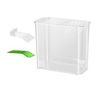 Small Betta Fish Tank, Stackable Beta Fish Tank Set, Clear Desk Fish Tank, Turtle Tank Starter, Gallon Stackable Cube Tank, Easy To Use, Portable For Small Fish, Shrimp, Crab, Spider