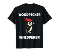 Small Bird Woodpeckers Cute Quote Whisperer Woodpecker Camiseta