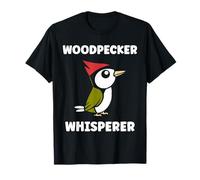 Small Bird Woodpeckers Cute Quote Whisperer Woodpecker Camiseta