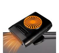 Small Car Heater Defroster, Portable 12V 24V Auto Defogger, Fast Windshield Clearing Fan for Dashboard Window Use During Travel Winter Road Trips Commuting