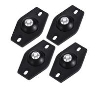 Small Caster Wheels - Strong Load-Bearings Swivel | 4 piezas Ball Bearing Roller, Smooth Rotation, Adhesive | Appliance Rollers For Home, Shops, Furniture, DIY Projects