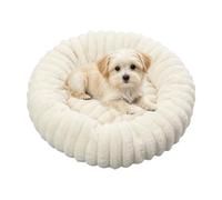Small Cat Bed Non-Slip Round Comfortable Thick Calming Room Area That Decor | Washable Dog Bed Cat Sofa for Kitten Puppy Indoor Home Living Room Bedroom Floor Balcony Travel