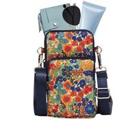 Small Cell Phone Purse - Large Capacity Printed Fashionable Organizer