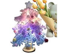 Small Christmas Tree - Handmade Twisting Rod Christmas Tree, Christmaas Decoration, Christmas Trees Handmade Material Pack, Christmass Table Top Decor For Beginners, Handmades Enthusiasts With Lights