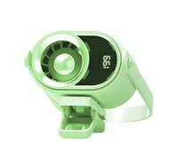 Small Clip Fan | 4 Speeds Silent Personal Cooler,Portable Clip Fan with Light and Lanyard,for Home Bedroom Stroller Cart Camping Hiking Fishing Beach Trip