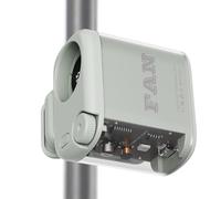 Small Clip On Fan - 100-Speed Rechargeable With Light,Desk Fans Small Quiet Cooling | Long-Lasting Battery Life For Home Bedroom Office Travel Camping Hiking Fishing Beach Picnic Women Men Kids