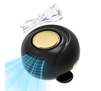 Small Clip on Fan - Rechargeable Bladeless Cooling Device, Three Speed Quiet Personal Airflow | Three Hundred Sixty Degree Adjustable Mini Ventilator, Kids Women Men Outside Summer Travel Equipment